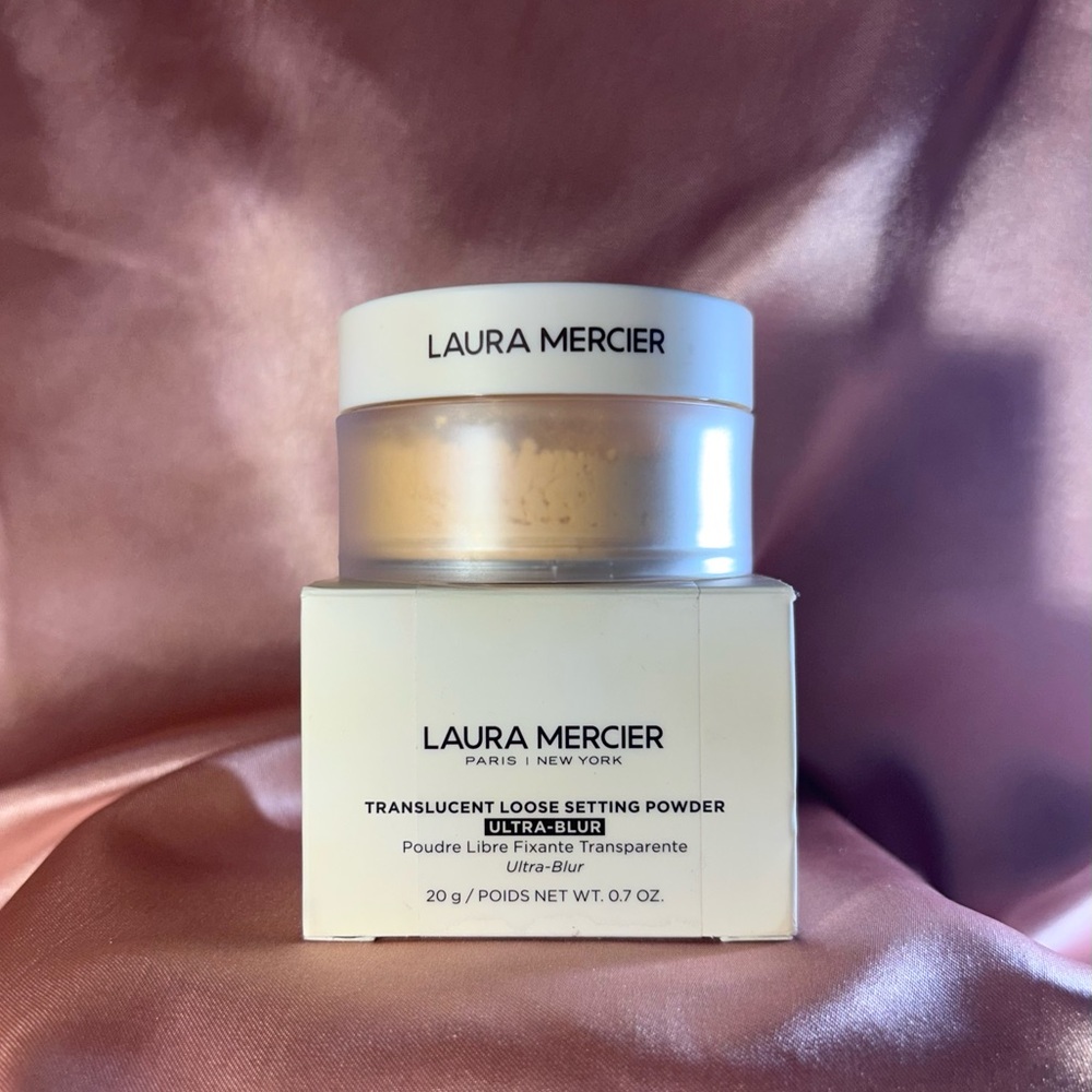 Laura Mercier Translucent loose Setting Powder ULTRA BLUR HONEY -FULL SIZE - NIB